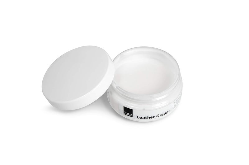 Lutz Leather Cream | Rejuvenating Cream | Restore Leather Shoes, Bags, Jackets and More 3.38 fl. Oz | Made in Europe (101 - White) - Image 2